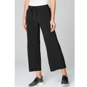 J. Jill Fit-on-the-Go Full-Leg Cropped Pants 1X NW